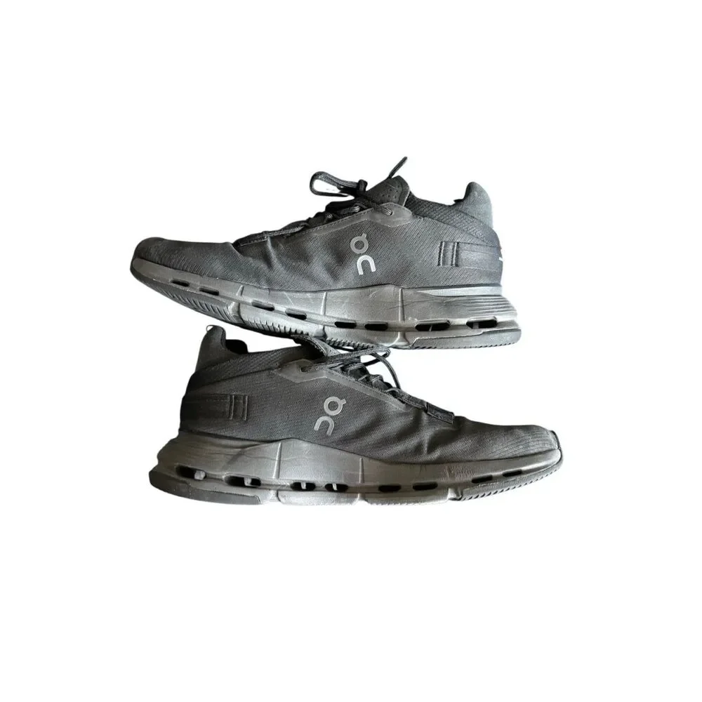 On Running Mens Black Cloudtec Cloudnova 2 All-day Active Sneakers Size 11